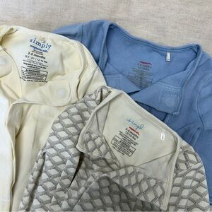 Set of Three Magnetic Me Simply Footies Size 3-6M